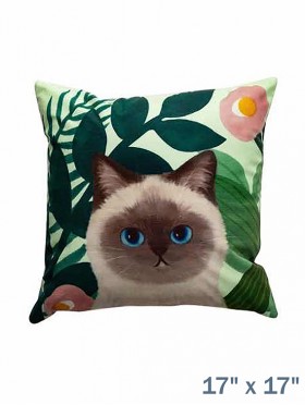 Birman Print Cushion & Filler